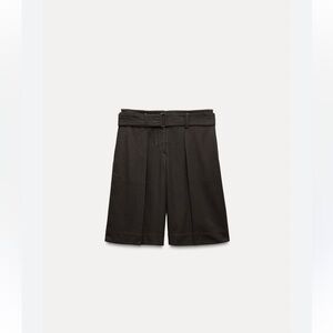 Zara Black Women's Bermuda Shorts